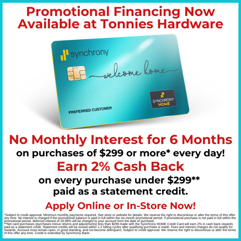 promotional financing available sychrony image