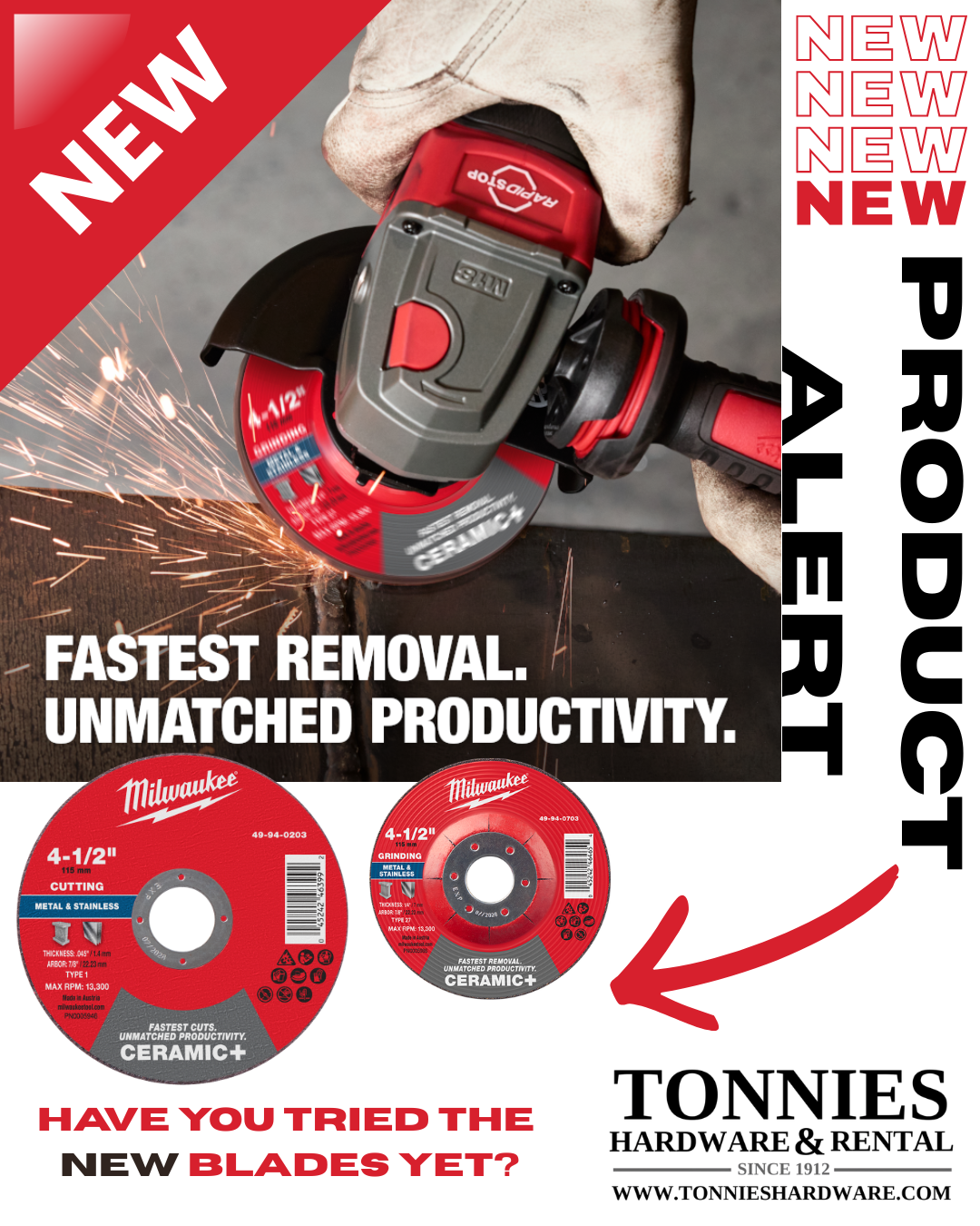 HAVE YOU TRIED THE NEW BLADES YET